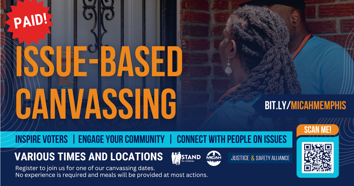 Paid Canvassing with MICAH · Civic TN Coalition